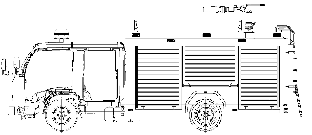 2.3噸中小型水罐消防車(chē)